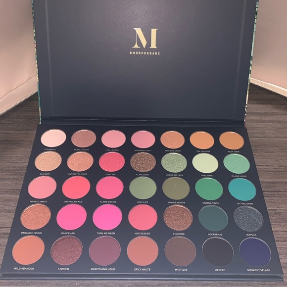 ✨Discontinued NEW In Box✨Morphe Authentic 35A Up 'Til Dawn Artistry Palette - Picture 2 of 5